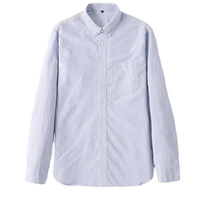 Chemise Coupe Droite En Lin  | Chemises  Homme Chemises Chemises