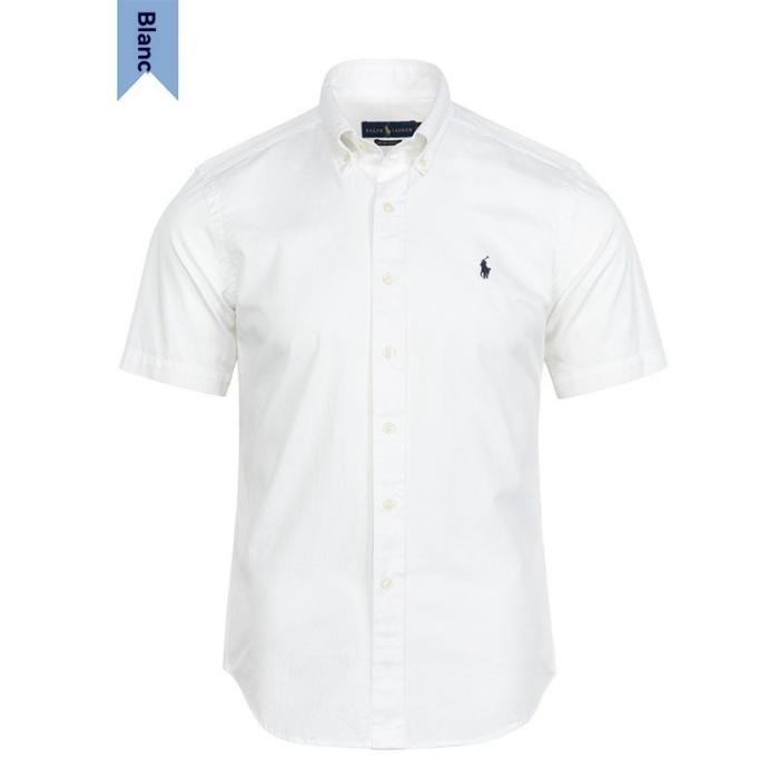 Chemise En Popeline Unie  | Chemises  Homme Chemises Chemises