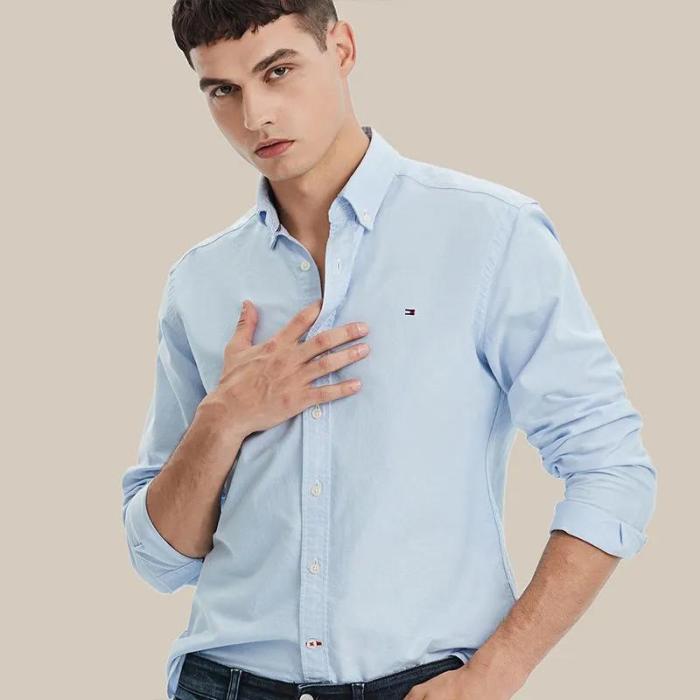 Tjm Reg Oxford Stripeshirt  | Chemises  Homme Chemises Chemises